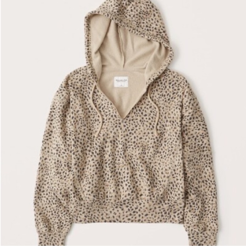 Abercrombie & Fitch cropped hoodie
